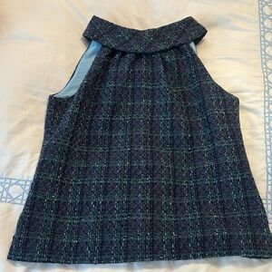 Sail to sable tweed top